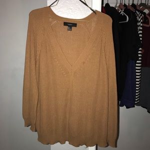 Plus Size Knit Sweater